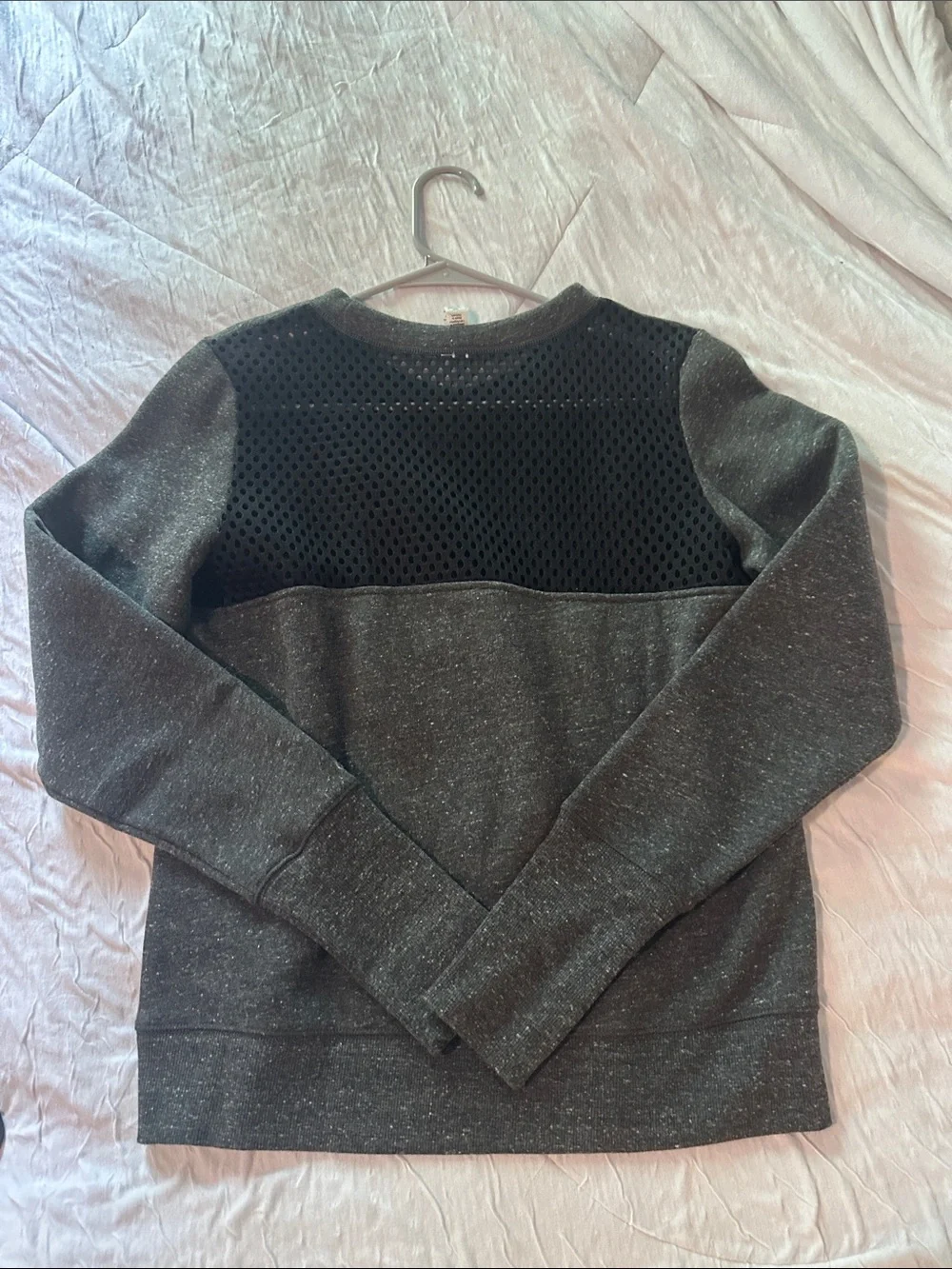 Alo Yoga Women’s Dark Heather Gray Pullover Sweater Small